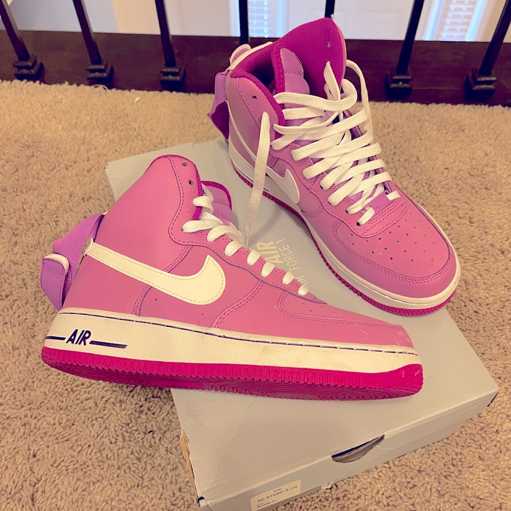 Pink Air Force Ones